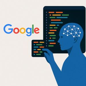 Google DeepMind. Representación artística generada por IA