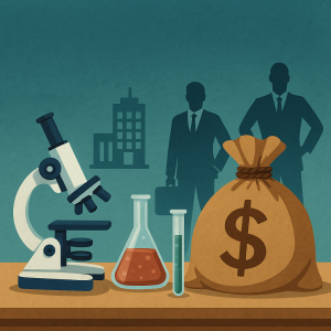 ¿Quiénes deciden qué proyectos científicos se financian? Ilustración generada por IA