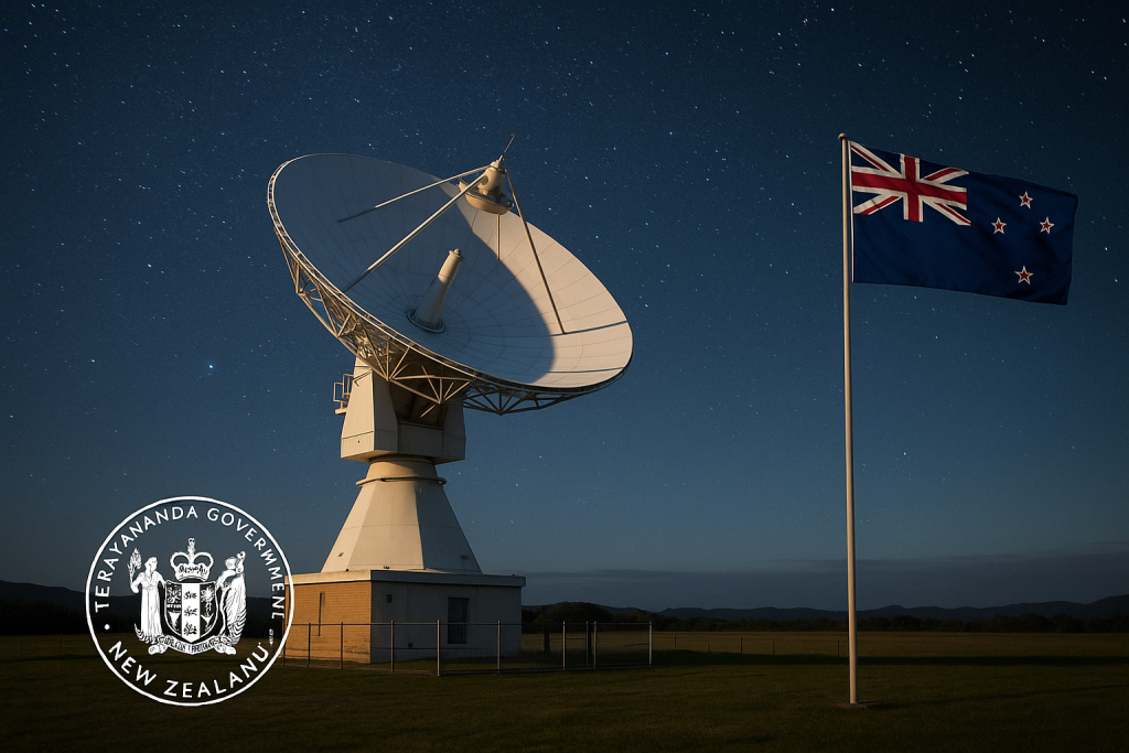 Medidas de control espacial de Nueva Zelanda. Imagen generada por IA