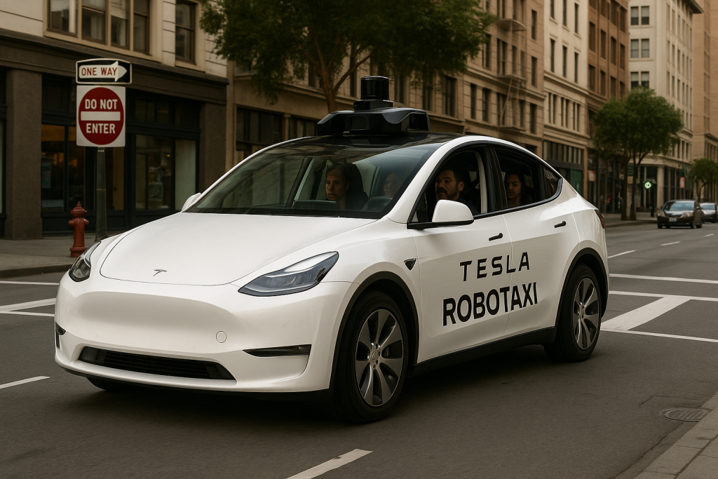 Más robotaxis en San Francisco. Imagen representativa generada por IA