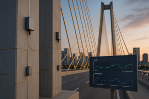 Monitorización estructural en tiempo real sobre un puente de nueva generación