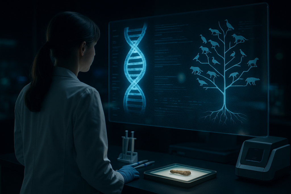 La inteligencia artificial empieza a reconstruir linajes completos a partir de fragmentos mínimos de ADN fósil