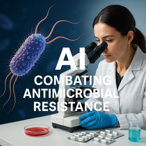 Una investigadora analiza muestras mientras la IA se convierte en aliada clave contra la resistencia antimicrobiana