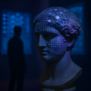 La inteligencia, proyectada: cuando lo humano y lo artificial se miran en silencio