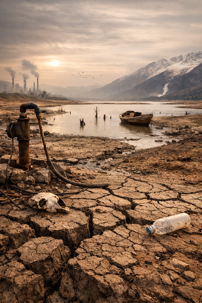 Reservas de agua en retroceso y una demanda creciente definen la nueva realidad hídrica global