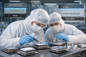 Ingeniería de precisión en sala blanca: pequeñas capas, grandes avances hacia baterías de estado sólido más seguras y duraderas