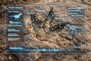 Una huella de hace millones de años, leída hoy por algoritmos