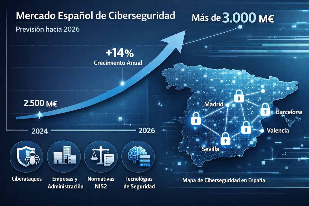 España blinda su futuro digital mientras la ciberseguridad acelera hacia un nuevo umbral económico
