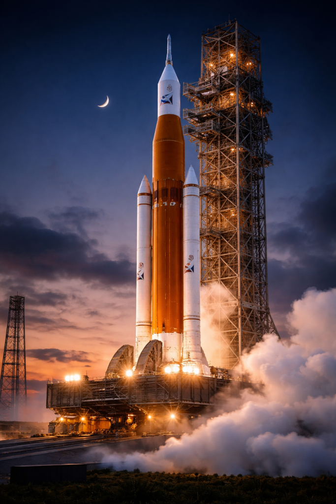 El regreso tripulado a la Luna se toma su tiempo: una fuga de hidrógeno retrasa Artemis II hasta marzo de 2026