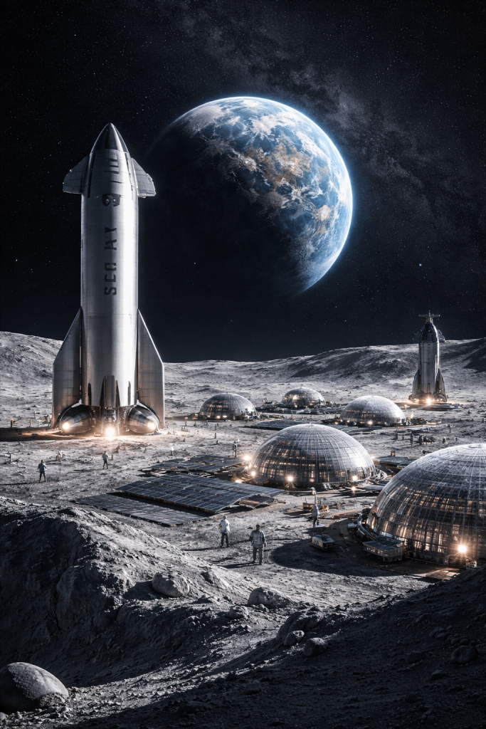 La Luna deja de ser escala: SpaceX la convierte en destino