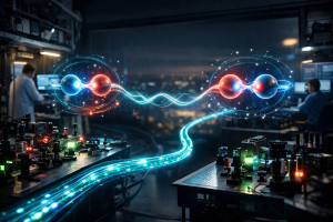 Entrelazamiento cuántico en acción: la información empieza a viajar más lejos sin perder su esencia