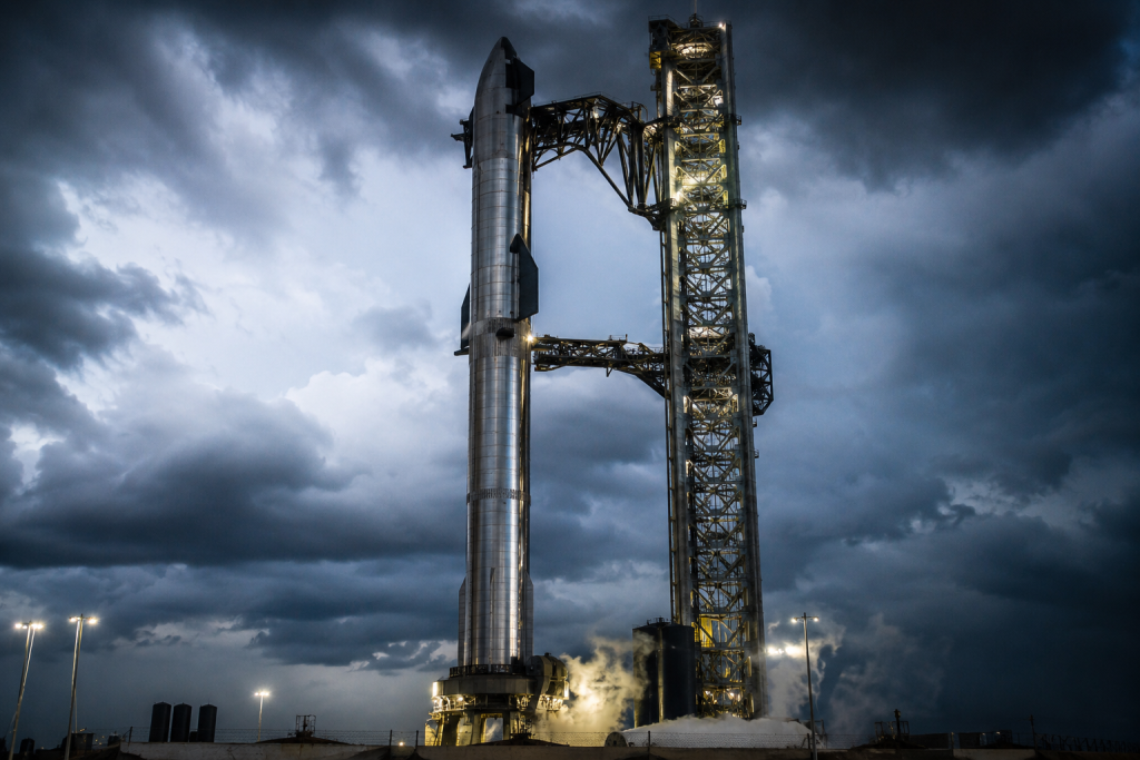 Starship V3 y Super Heavy se preparan para una prueba decisiva desde Starbase, Texas